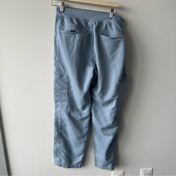 Figs Men’s Medium Short Sky Blue Axim Scrub Pants - Picture 2 of 4